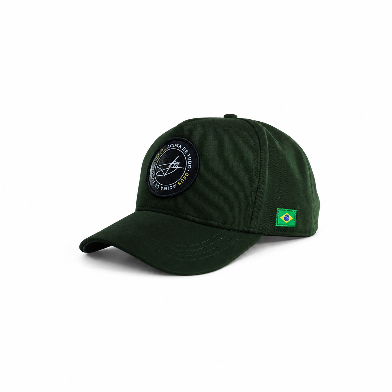 Boné Brasão - Verde Militar
